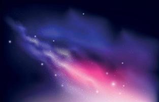 Beautiful Milkyway Background vector