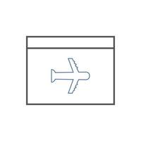 landing page icons. Used for SEO or websites vector