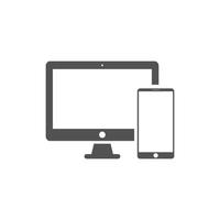 responsive web design icons vector