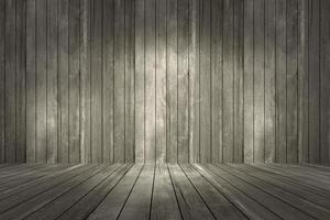 gray wall and floor wood background photo