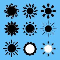 Set of suns vector