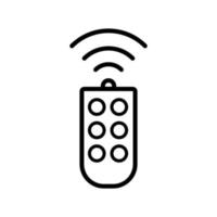 remote control icon vector design template