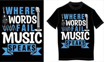 Music tshirt design vector