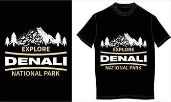 camping tshirt design vector