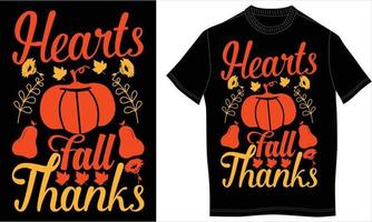 Autumn tshirt design vector