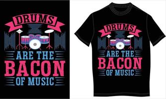 Music tshirt design vector