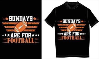 Football tshirt design vector