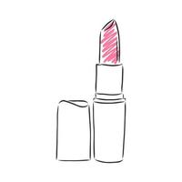 lipstick vector sketch