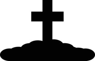 grave icon on white background. flat style. vector