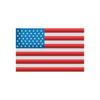 united states of america flag vector