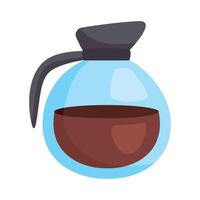 coffee drink teapot vector