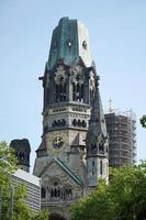 Berlin, Germany, 2014. Emperor Wilhelm Memorial Church in Berlin photo