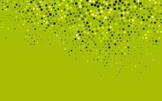 Dark Green, Yellow vector backdrop with rectangles, squares.