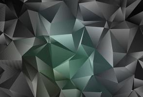 Dark BLUE vector polygon abstract layout.