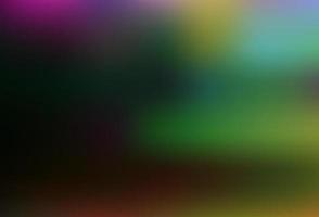 Dark Multicolor, Rainbow vector abstract bokeh pattern.