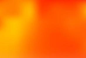 Light Orange vector glossy bokeh pattern.