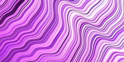 Fondo de vector violeta claro con líneas dobladas.