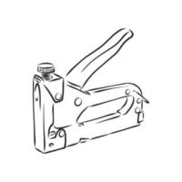 stapler vector sketch