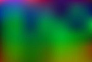 Dark Multicolor, Rainbow vector modern elegant background.