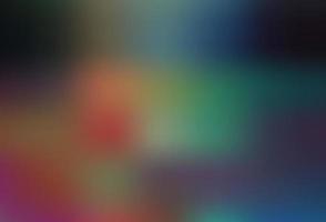 Dark Multicolor, Rainbow vector abstract blurred background.