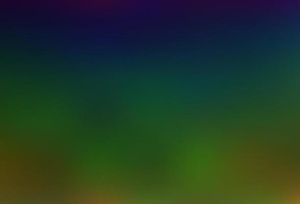 Dark Multicolor, Rainbow vector abstract bokeh pattern.