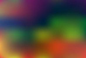 Dark Multicolor, Rainbow vector bokeh pattern.