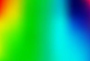 Light Multicolor, Rainbow vector blurred bright background.