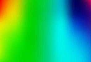 Light Multicolor, Rainbow vector blurred bright background.