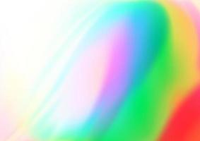 Light Multicolor, Rainbow vector template with bubble shapes.