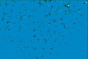 Light Blue, Green vector background with bent lines.