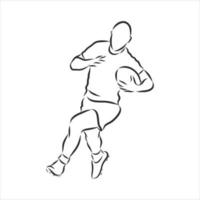 handball vector sketch