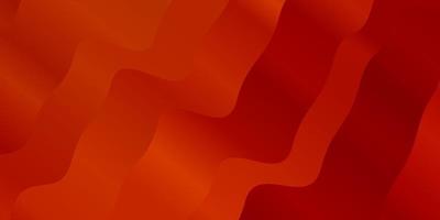 Light Orange vector backdrop with curves.