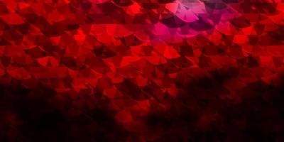 Light Pink, Red vector texture with triangular style.