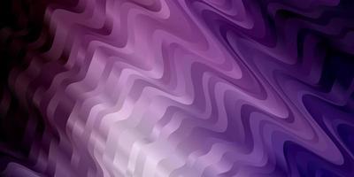 Light Purple vector pattern with wry lines.