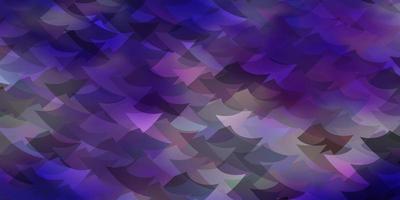 Light Purple vector backdrop with lines, rhombus.
