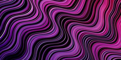 Light Purple vector pattern with lines.