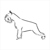 dog vector sketch