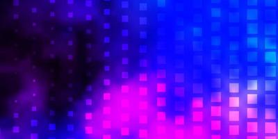 Dark Pink, Blue vector texture in rectangular style.