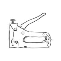 stapler vector sketch