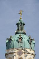 Berlin, Germany - September 15, 2014. Close up part of the Charlottenburg Palace in Berlin on September 15, 2014 photo