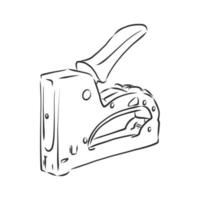 stapler vector sketch