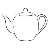 teapot vector sketch