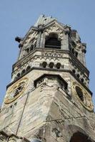 Berlin, Germany, 2014. Emperor Wilhelm Memorial Church in Berlin photo