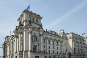 Berlin, Germany, 2014. View of the Reichstag in Berlin photo