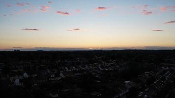 la plus belle vue aérienne de nuages dramatiques video