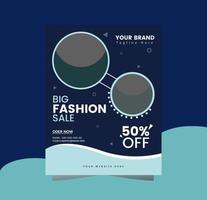 FASHION SALE POSTER DESIGN vector