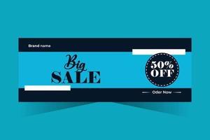 Fashion Sale Facebook Cover vector