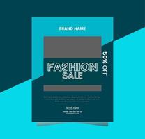 FASHION SALE POSTER DESIGN vector