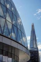 London, UK, 2014. City Hall and the Shard photo