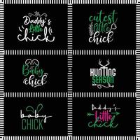 Easter Bundle Design vector